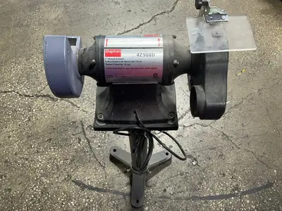 Used DAYTON 4Z908D Pedestal Type Grinders (Double End) Ohio US | HGR 24 #1452423