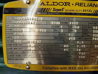 NEW BALDOR ECP84104T-5