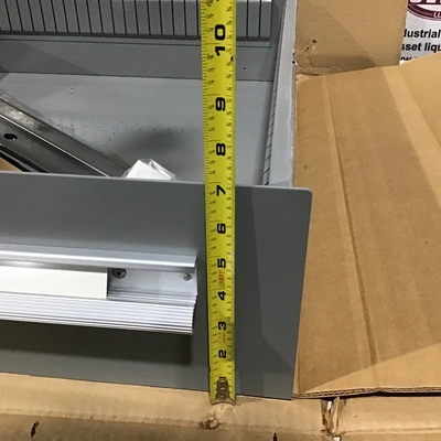 Unbranded 86591070-SS0280-AA Gray Steel Rack Mount Shelf Drawer Adjustment 7″