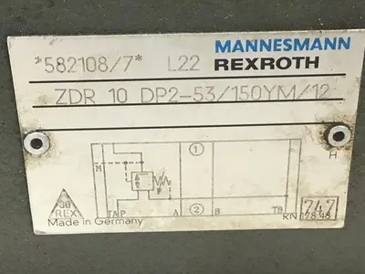 USED REXROTH ZDR 10 DP2-53/150YM/12