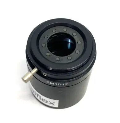Used Thorlabs Lever-Actuated Iris Diaphragm (Ø1.0 - Ø12.0 mm) w/ Lens Optomechanical / Motion Control Michigan US | Maverick Industrial Sales #1507253