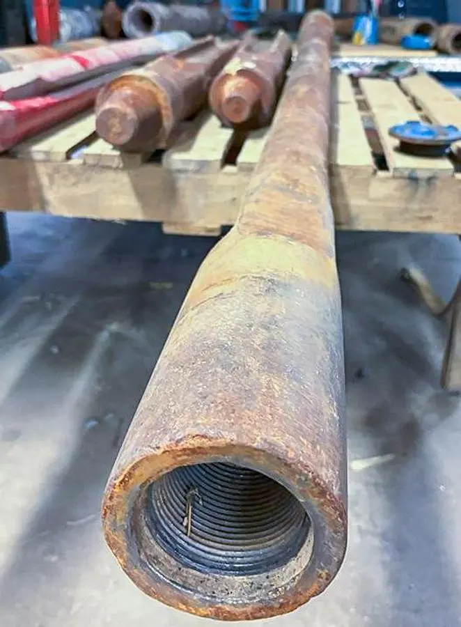 Used AFTERMARKET DRILL STEM FOR CABLE TOOL WELL SERVICE TRUCK Drilling Attachments Pennsylvania US | East West Machinery & Drilling #1417726
