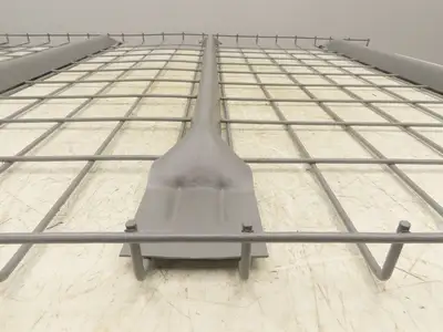 New Pallet Rack Wire Deck 42x58" Waterfall 4 Flared Channel Racking 2500lb Mesh