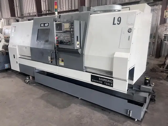 Used SAMSUNG / SMEC SL-40/1500 CNC Lathes Texas US | Texas Machinery Exchange #1004103