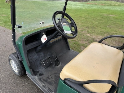 (1) 2017 E-Z-Go golf cart with a Kawasaki gas engine, model 625111G01, does not include Club canopy,...