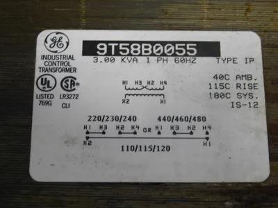 USED GENERAL ELECTRIC 9T58B0055