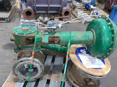 8" -150# Fisher V-Ball Control Valve Type V150 , Stainless