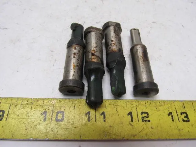 Dayton KJ050 S225 .312 .187 X2  Oblong Hole Punch Die Tooling Press Fit Lot Of 4