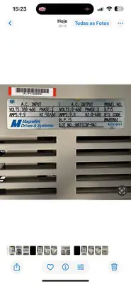 Magnetek L715 GPD502 AC Drive Lancer 0-460V 9.0A 5HP 3PH 0-400Hz (7.6.5)