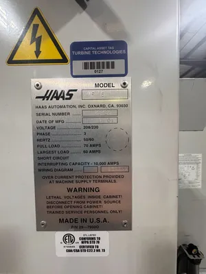 2001 HAAS VF-5 Vertical Machining Centers | ESS Industrial Equipment Sales (5)