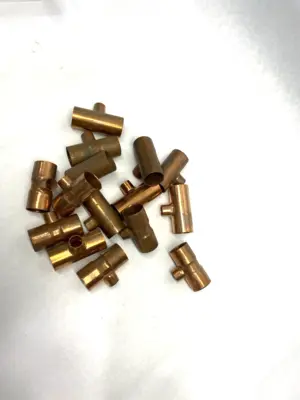 1" x 1" x 1/2" | Tee C x C x C Copper LOT OF 15 -  New Other