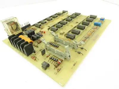 Robotron 473-0-091-01 308-0-348-00 Control Circuit Board PLC Relay Solid State