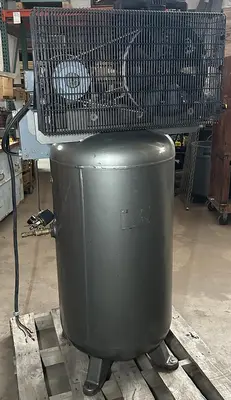 Used BELAIRE 318VL Tank Mounted Air Compressors Illinois US | Pleasant Street Machinery #1329607