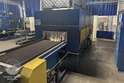 30"W x 12"H x 14'L High Temperature Belt Conveyor Oven, Electric, 1000°F