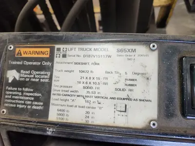 1999 HYSTER S65XM Forklift Trucks | Midstate Machinery (9)