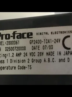 USED PROFACE GP2400-TC41