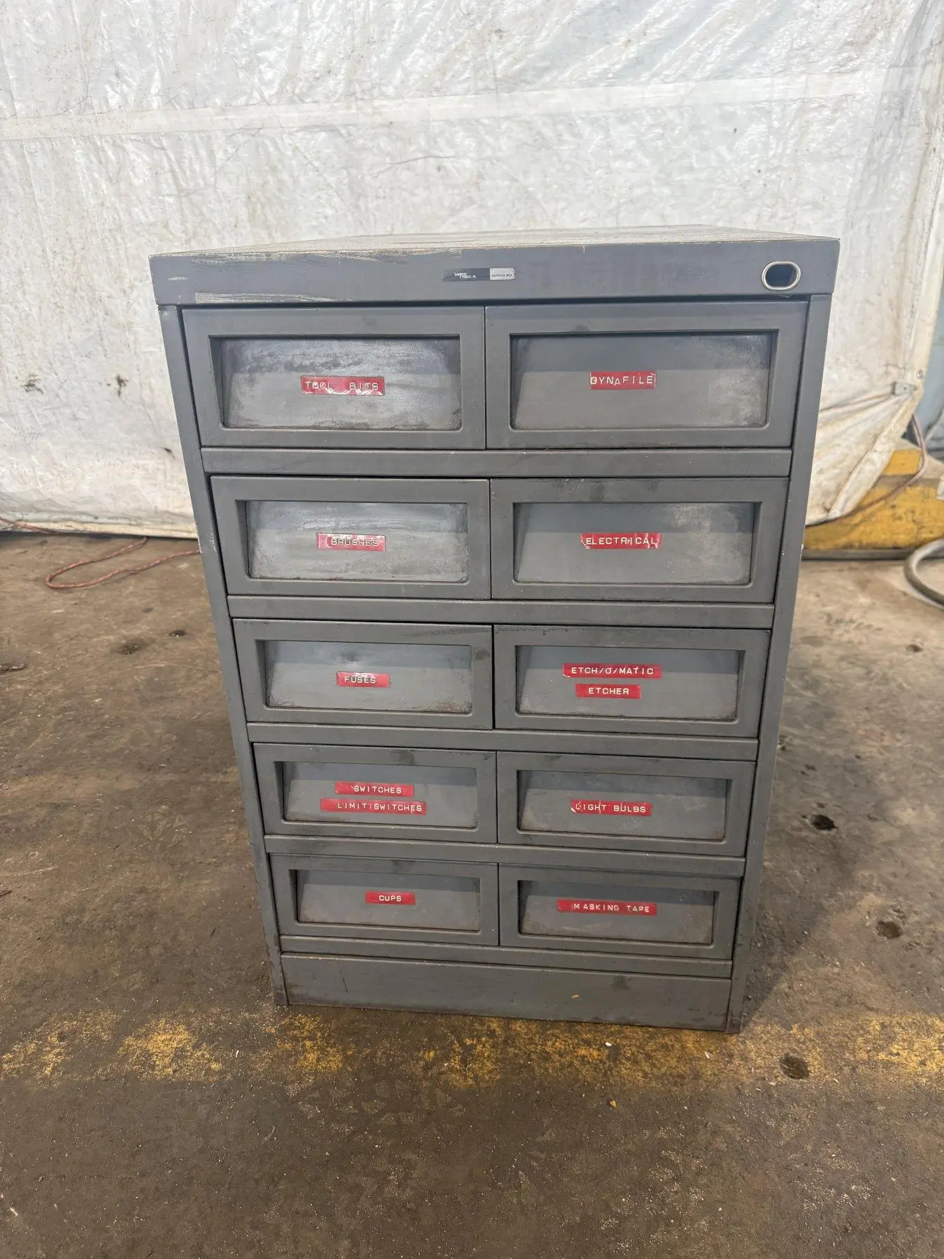 5 DRAWER TOOLING CABINET. STOCK # 0543026