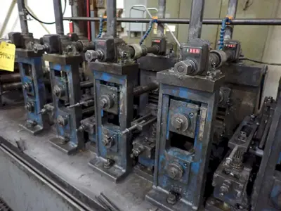 3" DIAMETER TUBE MILL - YODER MODEL M2 COMPLETE FORMING LINE: YOBRO #24314