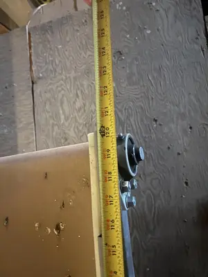 10ft Adjustable Flat Belt Conveyor