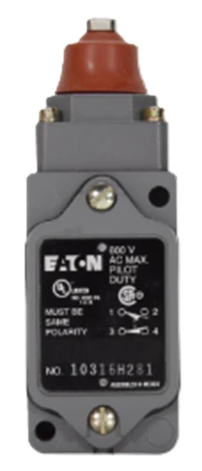 Eaton 10316H281 Haz Loc Limit Switch, Top Pushbutton [New]
