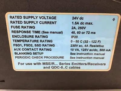 USED BANNER MSDINT-1