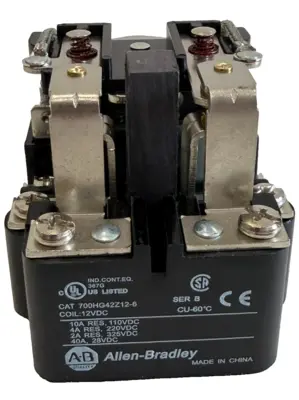 ALLEN BRADLEY 700-HG42Z12-6 CONTROL RELAY TYPE H 700HG42Z126 NEW, SURPLUS