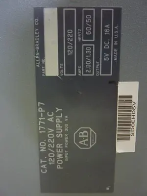 USED ALLEN BRADLEY 1771-P7