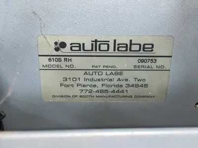 Used AUTO LABE 155 RH REV 1.C01 Pressure Sensitive Labelers Ohio US | HGR 24 #1520831