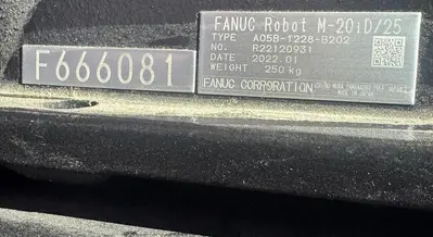 Used 2022 FANUC M-20ID25 Robots Michigan US | RAB Industries, Inc. #877009