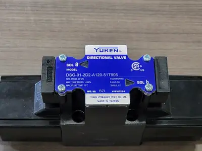 Used YUKEN DSG-01-2D2-A120-51T905 Parts (Hydraulics and Pneumatics) British Columbia CA | Lenmark #266046