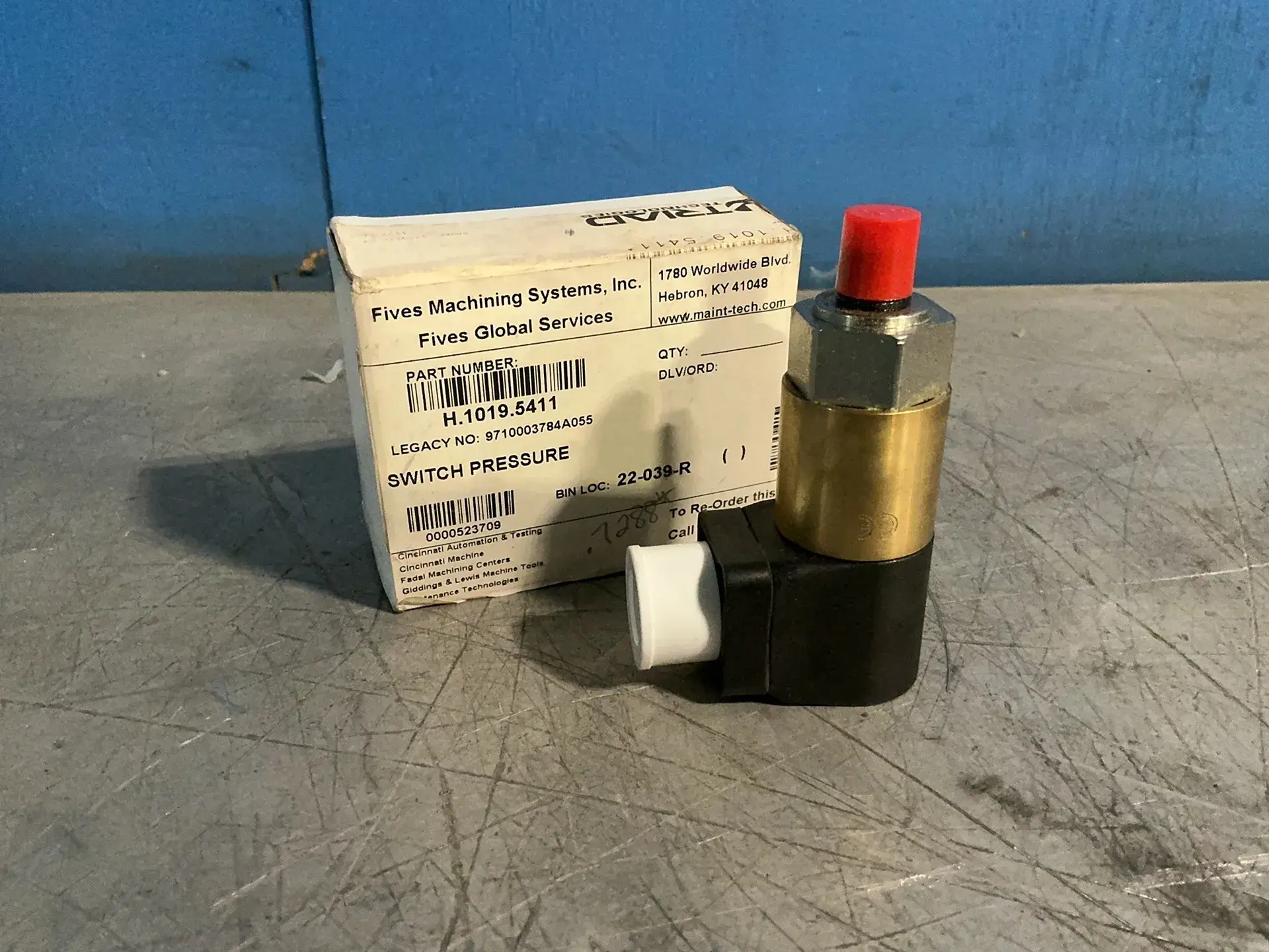 Used GEMS 212602 Pressure Switches Ohio US | HGR 24 #1357158