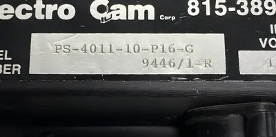 Used ELECTRO CAM PS-4011-10-P16-G Miscellaneous Equipment (Electrical & Power) | Surplus Asset Holdings #1203562