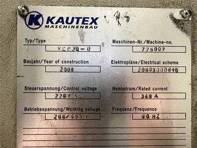 USED KAUTEX KCC2Q-D