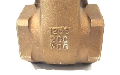 NEW FNW FNW1221L GATE VALVE 2-1/2"