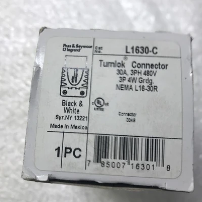 *NEW PASS & SEYMOUR LEGRAND WIRING TURNLOCK CONNECTOR ASSORTED QYT 8#