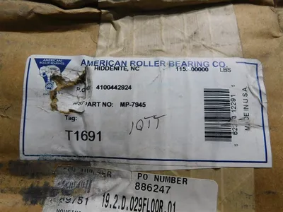 USED AMERICAN ROLLER BEARING CO. T1691