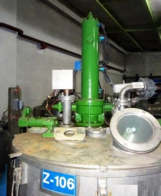 Ellerwerk 735 U-A perforate basket centrifuge, 316SS.