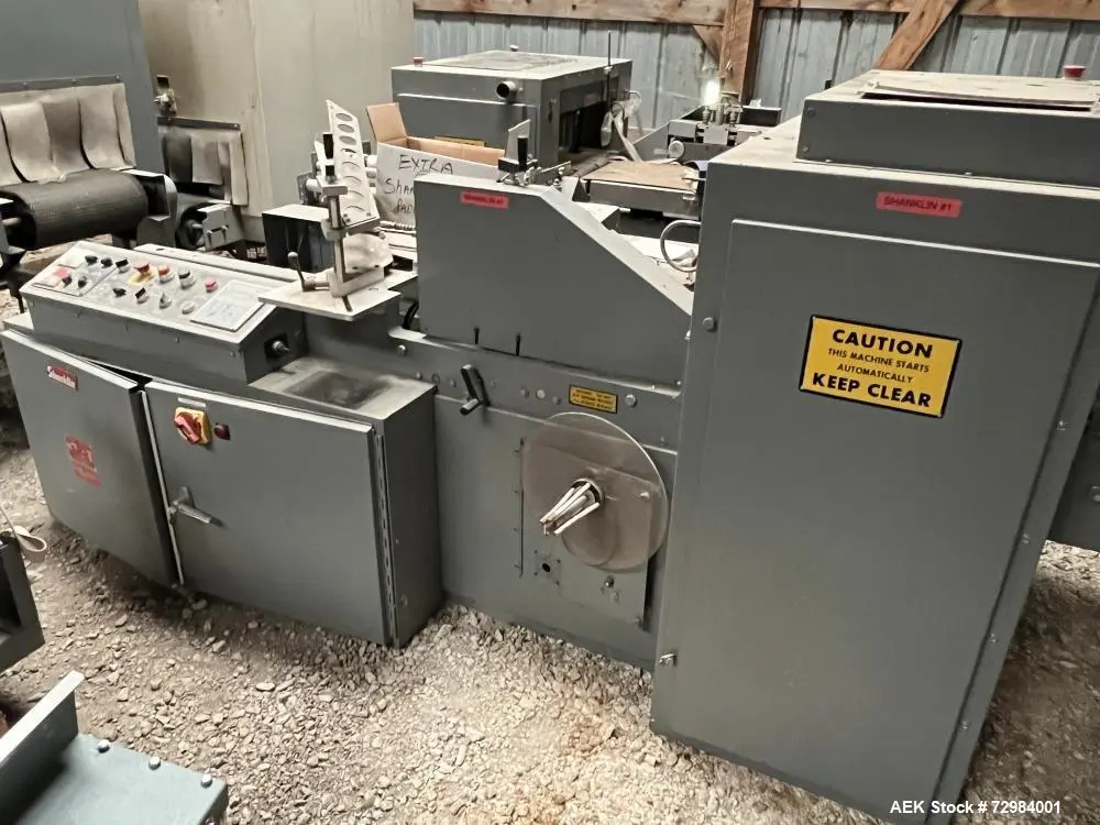 Used SHANKLIN F5A Horizontal Side Sealers Illinois US | Aaron Equipment #87221