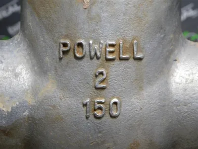 2" Powell B-1125/B-1121 Gate Valve CL150 CF8M Used