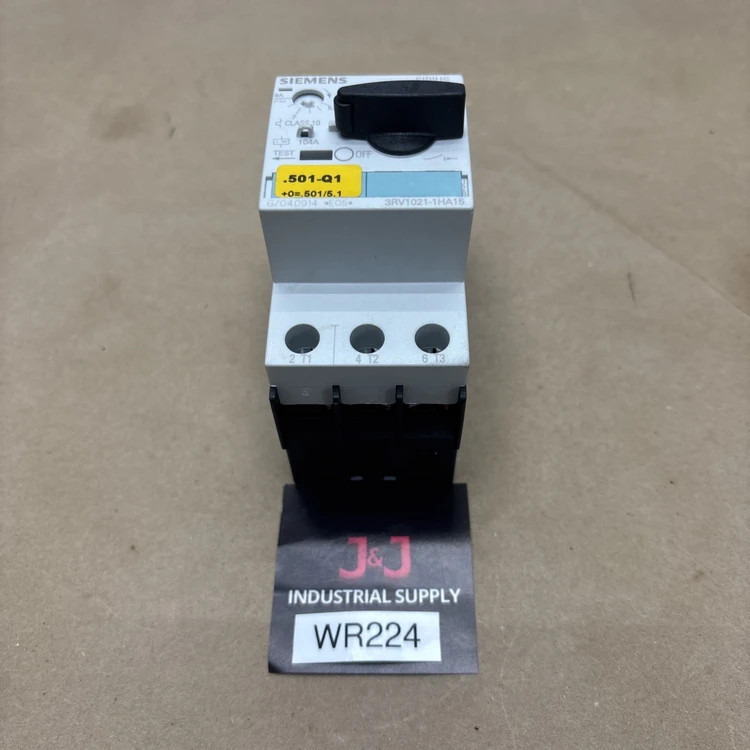 New | in-Stock FURNAS ELECTRIC CO 3RV1021-1HA15 Circuit Breakers Indiana US | J&J Industrial Supply #524443