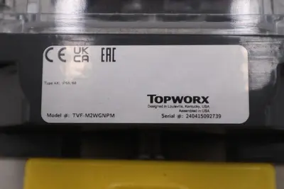 APOLLO AS0025N03ACB CONTROL VALVE WITH TOPWORX 4X And ASCO - STOCK GF720