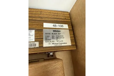 Used _UNKNOWN_ _UNKNOWN_ Gage Blocks Utah US | KD Auctions #1549485