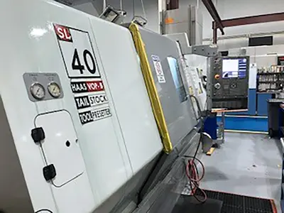 Used 2007 Haas SL-40T CNC Lathes Texas US | Machine Tool Bids #1540903