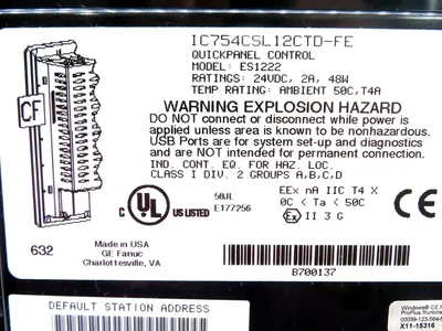 USED GE FANUC ES1222