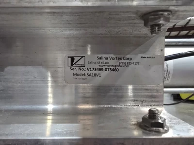 6" Diameter Hapman TubePro™  Drag Conveying System, 15 HP, New In 2020