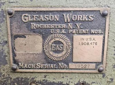 GLEASON 12 Gear Cutter Sharpener | Mohawk Machinery (4)