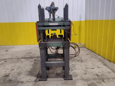 12 TON AIRAM 4-POST PNEUMATIC CUTOFF PRESS, 1" STROKE: STOCK #21330