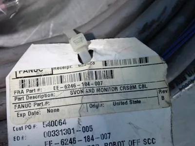 Used FANUC EE5133352001 Cable & Wire Ohio US | HGR 24 #1085125