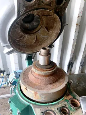 Westfalia OTA 30-00-066 oil purifier, Nickel bowl.