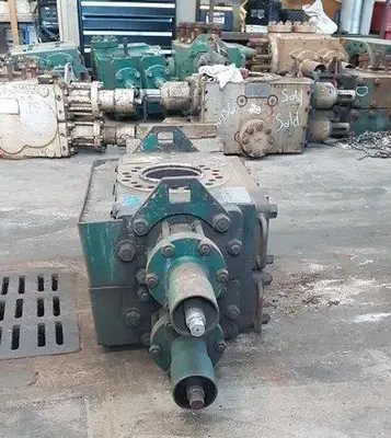 USED SHAFFER 7 1/16" 3M DOUBLE RAM BOP